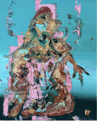 Totem, 2020 Oil on Canvas 200 x 150 cm