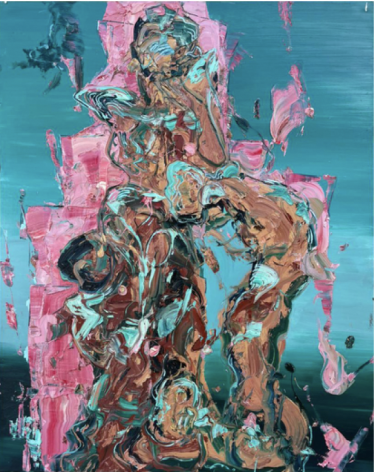 Totem, 2020 Oil on Canvas 200 x 150 cm