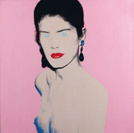 Andy Warhol, Portrait of Debra, 1986