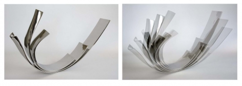 Wave&nbsp;, Polished stainless steel&nbsp;