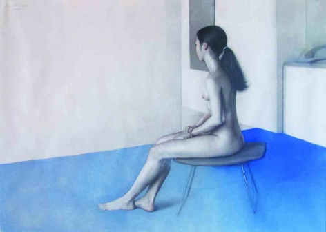 CLAUDIO BRAVO, Seated Nude, 1974